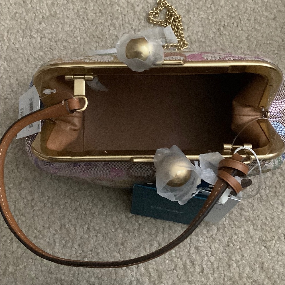 Coach Kisslock Frame Bag - Picture 7 of 9